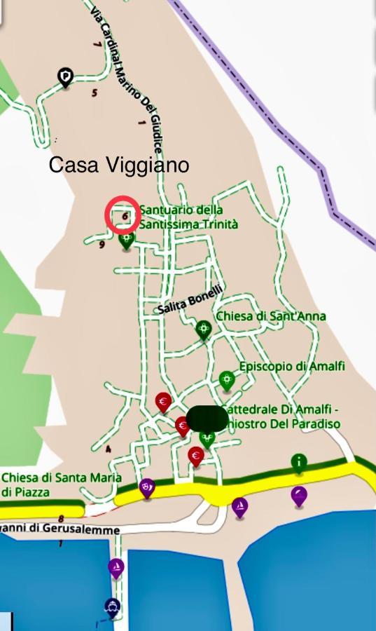 Apartamento Casa Viggiano In The Heart Of Amalfi Exterior foto